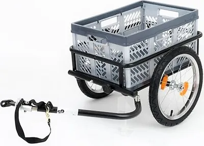 Produktbild von Blue Bird Fahrrad 16" Lastenanhänger "Cargo Trailer" mit 45 Liter Faltbox