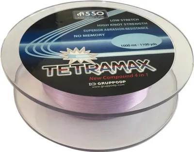 Produktbild von Asso Tetramax 1000 M Karpfenlinie Durchsichtig 0.180 mm Durchsichtig 0.180 mm