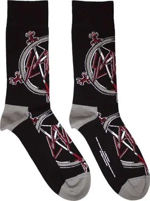 Obrázek produktu pro Slayer Pentagram Black 40-45 Ponožky