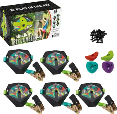 Produktbild von SLACKERS TREE CLIMBERS, Klettergriffe, 5-teiliges Set