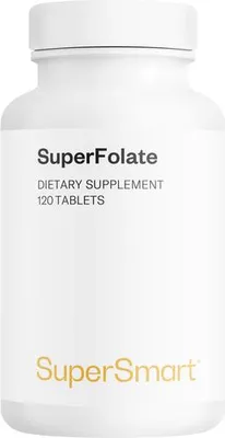 Produktbild von SuperSmart SuperFolate Dietary Supplement - 120 Tabletten