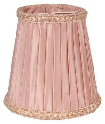 Image de Collection Baroque : Attache pour abat-jour, 11 cm, 11x11x11, tissu rose