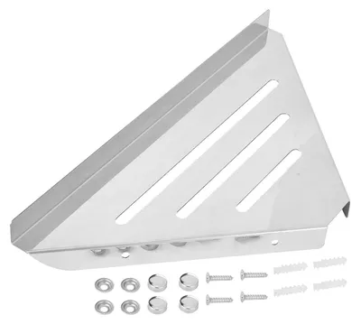 Produktbild von Edelstahl-Dreieck-Duschablage – Badezimmer-Organizer