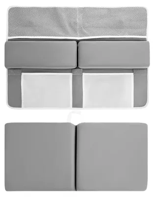 Produktbild von Bade-Kniekissen | Knieschoner für die Badewanne, rutschfeste Schaumstoffauflage für Dusche, Gebet, Übungen und Gartenarbeit