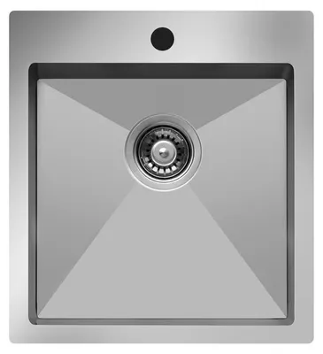 Immagine prodotto di Lavello cucina incasso monovasca 45x50.5 cm inox Samet SA310401
