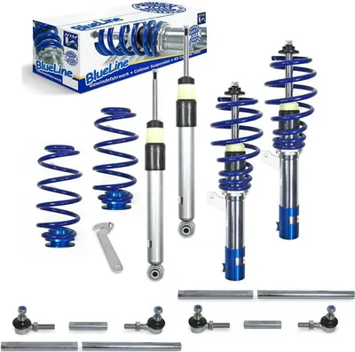 Produktbild von JOM Blueline Gewindefahrwerk Audi A3 Golf 5 6 Sport Fahrwerk inkl  Koppelstangen