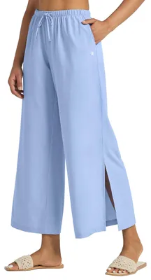 Produktbild von Weite Strandhose für Damen – ab 50+ und schnelltrocknend – Hellblau