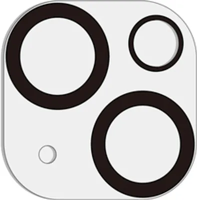 Zdjęcie produktu dla Tiger, folia na aparat do Apple iPhone 13, odporna na zarysowania, przezroczysta, czarna