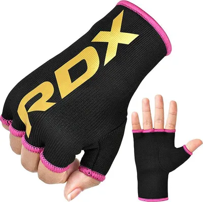 Produktbild von RDX Innenhandschuhe Boxen Muay Thai MMA Training, Elastisch Boxbandagen Kampfsport Sparring Handbandagen, Inner Boxing Gloves, Boxsack Punchingbälle Punchinghandschuhe