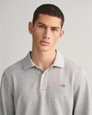 Immagine prodotto di Polo Gant Shield Piqué Rugger a maniche lunghe Herren
