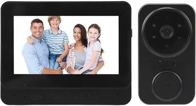 Produktbild von draadloos WiFi-Videosystem mit 1080P, Video-Intercom mit Monitor und Zweikanal-Audio
