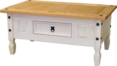 Obrázek produktu pro Konferenční stolek bílý vosk 163910B