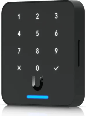 Zdjęcie produktu dla Ubiquiti Reader Flex, Podstawowy czytnik kontroli dostępu, Karta/czip dostępu, Bluetooth, IP55, NFC