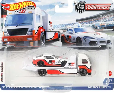 Produktbild von Mattel FLF56, GRK65 - Hot Wheels Premium Car Team Transport Fleet Flyer