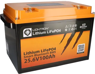 Obrázek produktu pro LIONTRON LiFePO4 25,6V 100Ah LX Smart BMS s Bluetooth