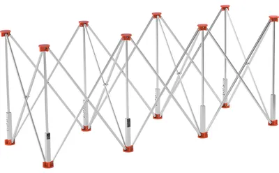 Obrázok produktu pre KRAFT&DELE | Pracovný stôl pre obkladačov, 8-nohý, 170 x 60 x 75 cm, nosnosť 800 kg, sklopný