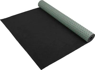 Produktbild von Rasenteppich COMFORT COLOURS Anthrazit 133x1450cm Kunstrasen mit Noppen Drainage 5mm