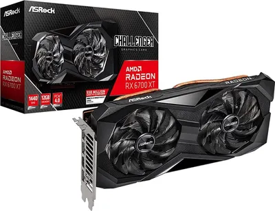 Produktbild von ASRock Radeon RX 6700 XT Challenger D 12GB OC