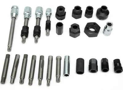 Image de 24Pcs/Set Alternator Pulley Remover Kit Removal Disassemble Tool Car Repairing