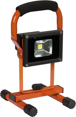 Produktbild von LED Baustrahler 10W neutralweiß mit Akku, Fluter Arbeitsleuchte Akkustrahler