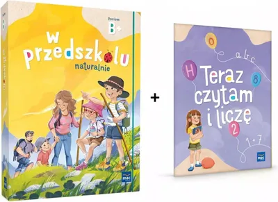 Zdjęcie produktu dla Superpakiet W Przedszkolu Naturalnie. Poziom B+. Pakiet + Zeszyt Teraz Czytam