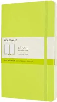 Produktbild von MOLESKINE Notizbuch Classic Collection flexibler Einband ca. DIN A4 liniert, hellgrün Softcover 192 Seiten