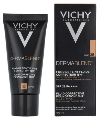 Immagine prodotto di Vichy Crema Vichy Dermablend Fondotinta Correttore Sabbia 35