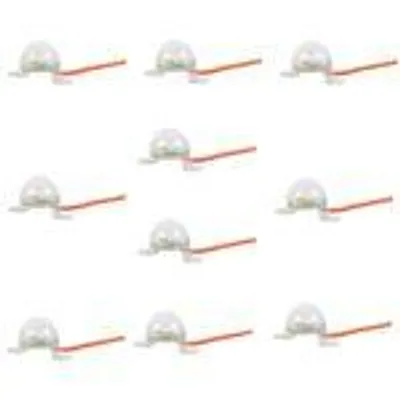 Produktbild von Faller 180667 10er Set LED Beleuchtungssockel warm weiß H0 TT N Z