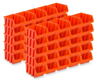 Image de Lot de 50 boîtes de rangement pour petites pièces