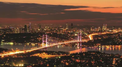Produktbild von Fototapete Vlies 1066 VEXXXL Istanbul Brücke 4-tlg. 416 x 254 cm