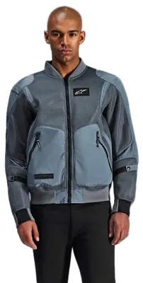Immagine prodotto di Giacca da moto in tessuto Alpinestars Flight Air, grigio/blu, XL