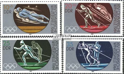 Produktbild von Briefmarken DDR 1983 Mi 2839-2842 (kompl.Ausg.) FDC Olympische Winterspiele