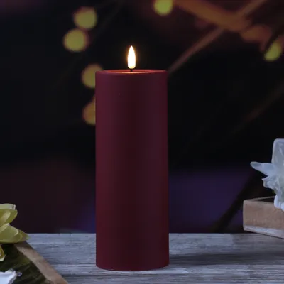 Obrázok produktu pre Deluxe Homeart LED Kerze Outdoor Bordeaux