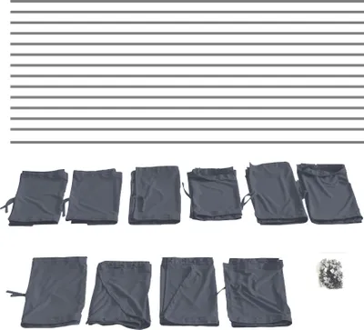 Image de Rideaux sur mesure pour VW T4 Multivan Caravelle à partir de 1990 - 2003 (AMZ) en gris