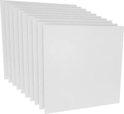 Produktbild von VBS Malpappen 10x10 cm 10 Stk für kreative Kunstprojekte und Bastelideen