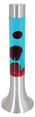 Productafbeelding van RVS lavalamp Volcan cilinder