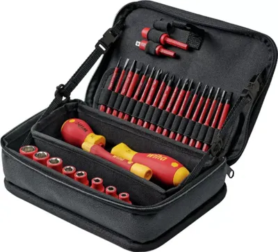 Produktbild von Werkzeug Set slimVario® electric gemischt 32-tlg. inkl. Funktionstasche (43465)