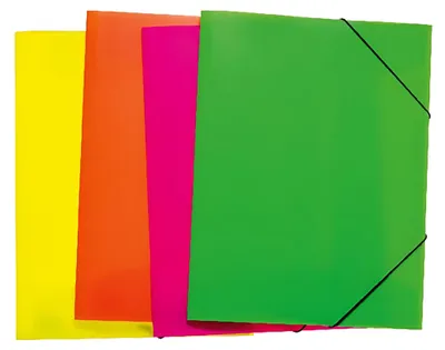 Produktbild von Herma Sammelmappe Eckspanner PP A3 Neon 12er-Sortierung