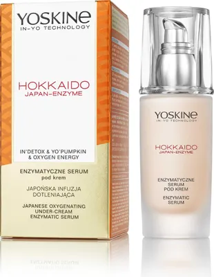 Produktbild von YOSKINE Hokkaido Japan - Enzym-Anti-Falten-Serum mit Peptiden und Kürbisenzymen, 30 ml
