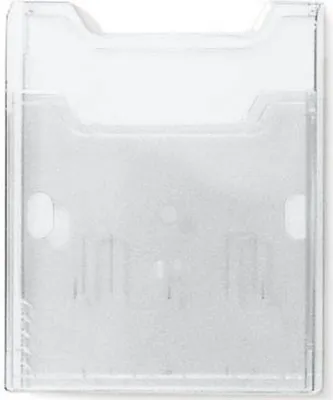Produktbild von Wandprospekthalter Wand-Box A4 glasklar Packung mit 2 Stück