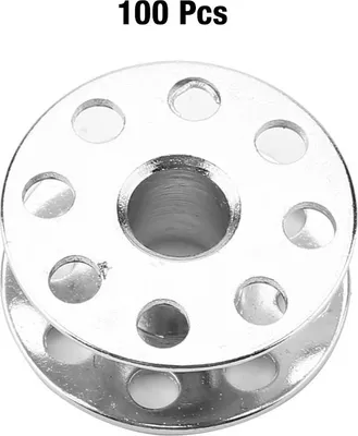 Produktbild von 100pcs Metallnähträger für universelle Industriemaschinen (270010 mit Löchern)