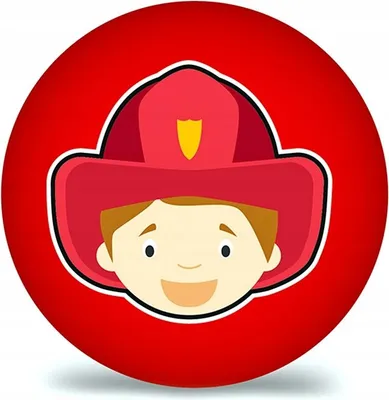 Produktbild von Feuerwehr-Gummiball 23cm Artyk