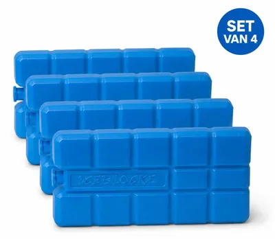 Productafbeelding van Benza – Koelelementen Set van 4 – 200 g per Stuk – 170 ml Koelvloeistof – Voor Koelbox en Koeltas - Herbruikbaar, AI-gegenereerde afbeelding