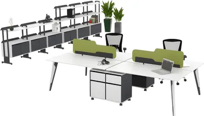 Produktbild von Workstation Arbeitstisch Doppelarbeitsplatze Büroschranke Kommoden Büro