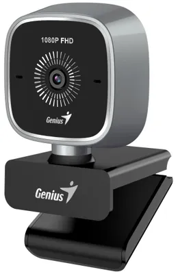 Zdjęcie produktu dla Kamera internetowa GENIUS FaceCam 2010, Full HD 1080P, złącze USB-C, złącze USB, mikrofon, obrót o 360°