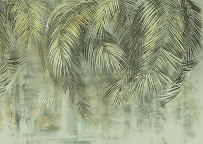 Obrázok produktu pre Komar Fototapeta Palm Fronds Grün - 611220 - 350 x 250 cm