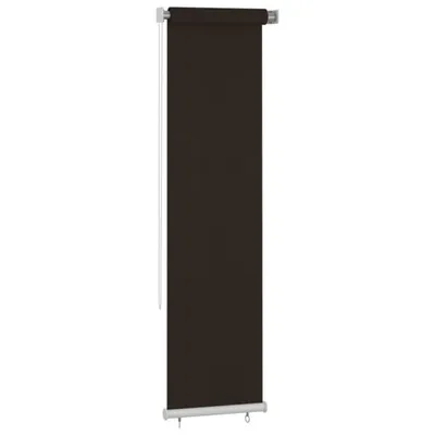 Image de vidaXL Store extérieur 60x230 cm brun HDPE