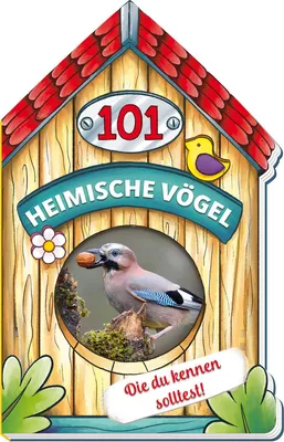 Produktbild von Trötsch Buch in Hausform 101 Heimische Vögel von A bis Z, die du kennen solltest