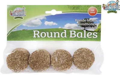 Productafbeelding van Van Manen set van vier ronde houten ballen, geschikte schaal: 1:32