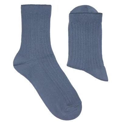 Produktbild von Herren Socken aus Baumwolle Rippe Jeans Größe 43-46
